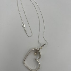 Heart Silverware Necklace image 3