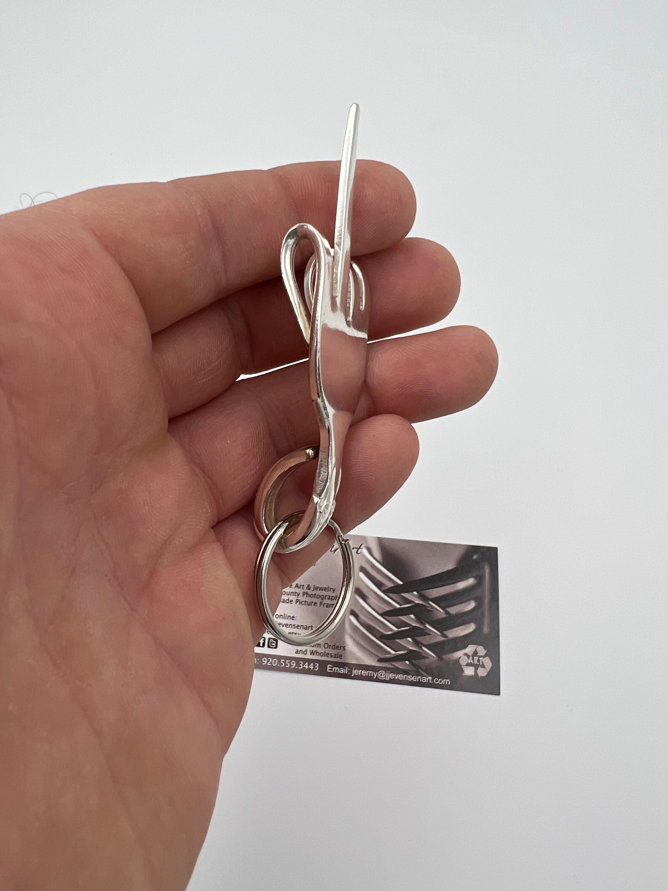 Portachiavi Divertente "Ti Sostengo" Con Ali, Portachiavi In Acciaio Inossidabile Ispirazionale, Regalo Unico Per Amiche E Colleghe, Argento