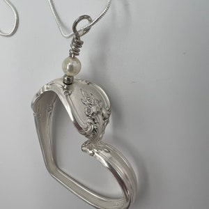 Heart Silverware Necklace image 2