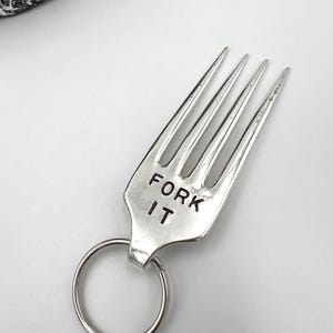 FORK IT Keychain Keyfob image 2
