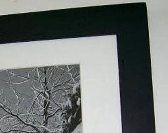 8x10 Picture Frame with Acrylic Glass Backing and Mounting Hardware