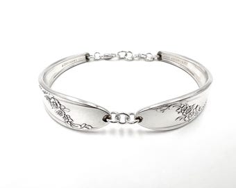Vintage Silverware Bracelet Queen Bess II