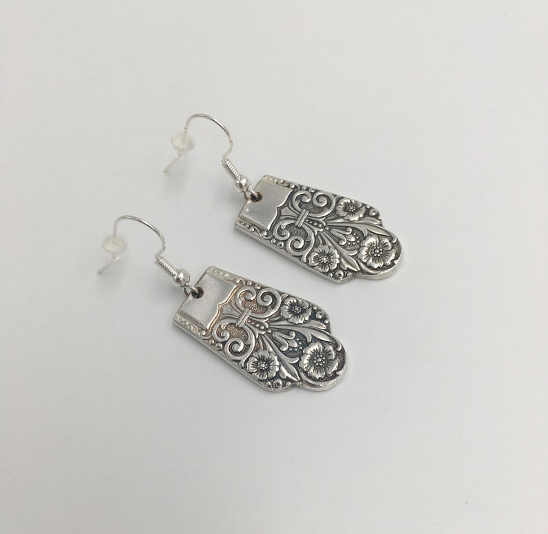 Precious Silver Spoon Earrings image 3