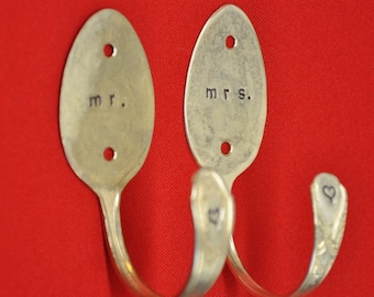 Mr. and Mrs. Spoon Hooks