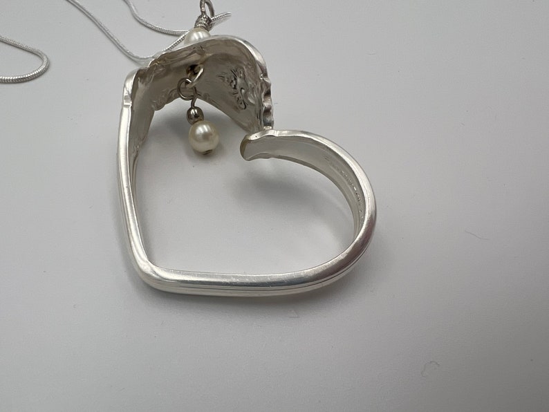 Heart Silverware Necklace image 4