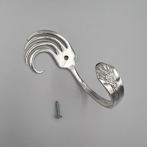 Fork Wave Hook Left Vintage Reclaimed Silverware