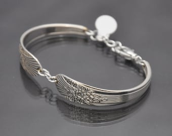 1935 Silver Mist/Marigold Vintage Silverware Bracelet