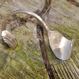 Spoon Business Card Holder style 006 Vintage Reclaimed Silverware