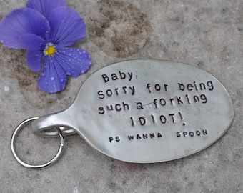 Sorry Baby Spoon Key Chain