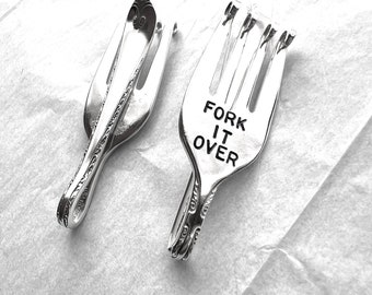 Fork It Over Money Clip Groomsmen Wedding Gift