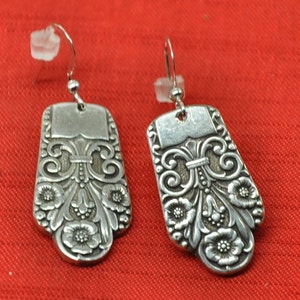 Precious Silver Spoon Earrings image 1