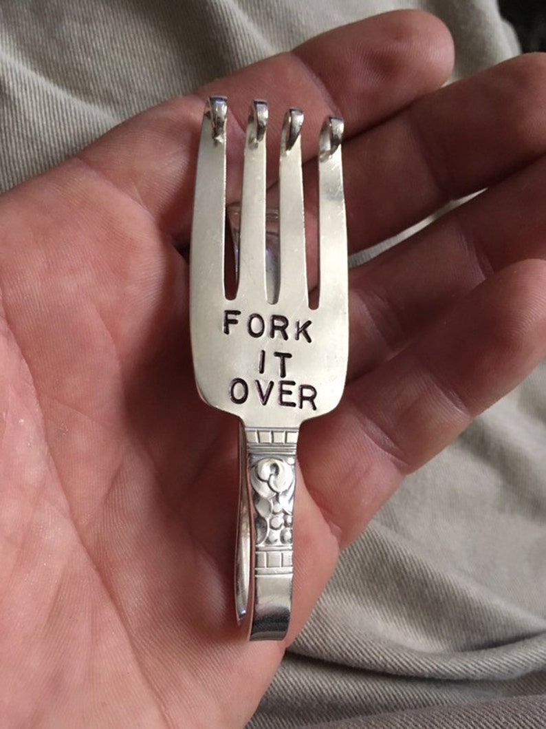 Fork It Over Money Clip image 1