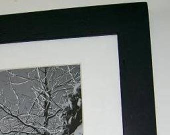 11x14 Picture Frame with Acrylic Glass, Backing and Mounting Hardware