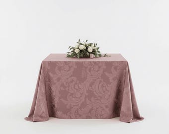 Damast 90 "x 90" Tischdecken für Hochzeiten Events Table Decor Parties
