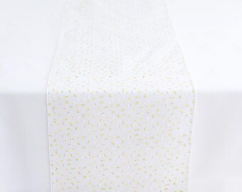 Frühlingsblumen Organza Tischläufer für Hochzeiten Events Partys Picknicks