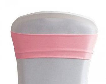 Lycra Chair Bands Various Colours for Weddings Events Parties Chair Decor