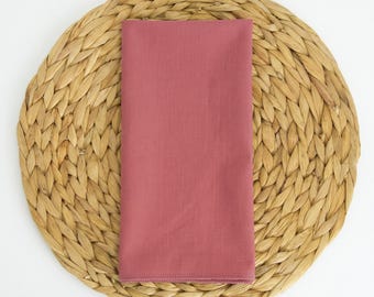 Bespoke Poly Cotton Napkins for Weddings Events Parties Home Decor Tablescape