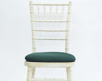 Paquete de 100 fundas de spandex para cojines de asiento para decoración de sillas, bodas y fiestas.