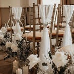 Rustic Wedding Chair Decor