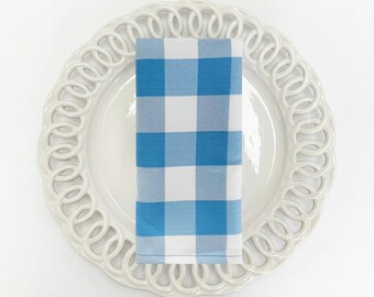 Servilletas de cuadros vichy para bodas, eventos, picnics y decoración de fiestas.