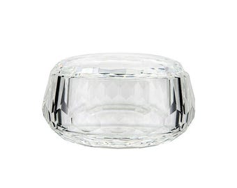 Boîte à bijoux en cristal avec couvercle pour ranger les bijoux, cadeaux d'anniversaire