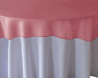 Organza 96 ""Runde Overlays in verschiedenen Farben für Hochzeiten Events Tischpartys Dekor."