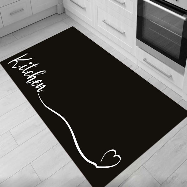 Personalized Kitchen Rug - Etsy