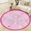 Personalized Elsa and Anna Round Rug: Girl's Nursery Decor - Etsy