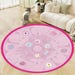 Personalized Elsa and Anna Round Rug: Girl's Nursery Decor - Etsy