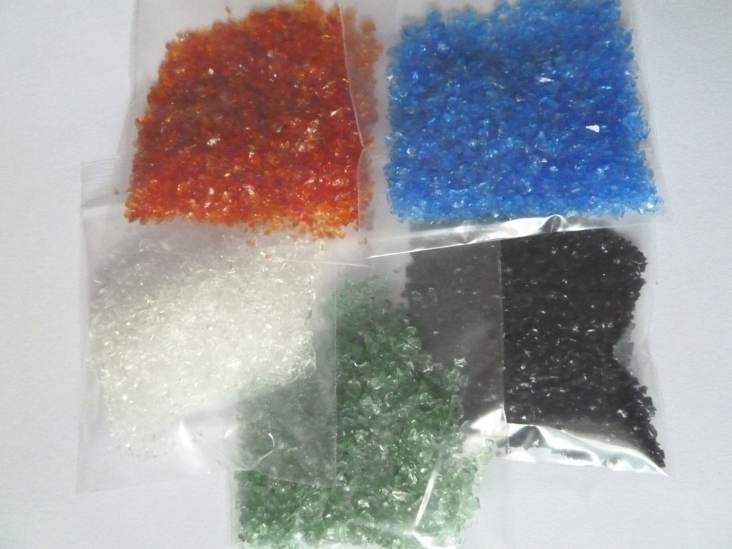 100g Bullseye Kiln Fusing Glass Frit Mixed Batch Medium Fused Etsy