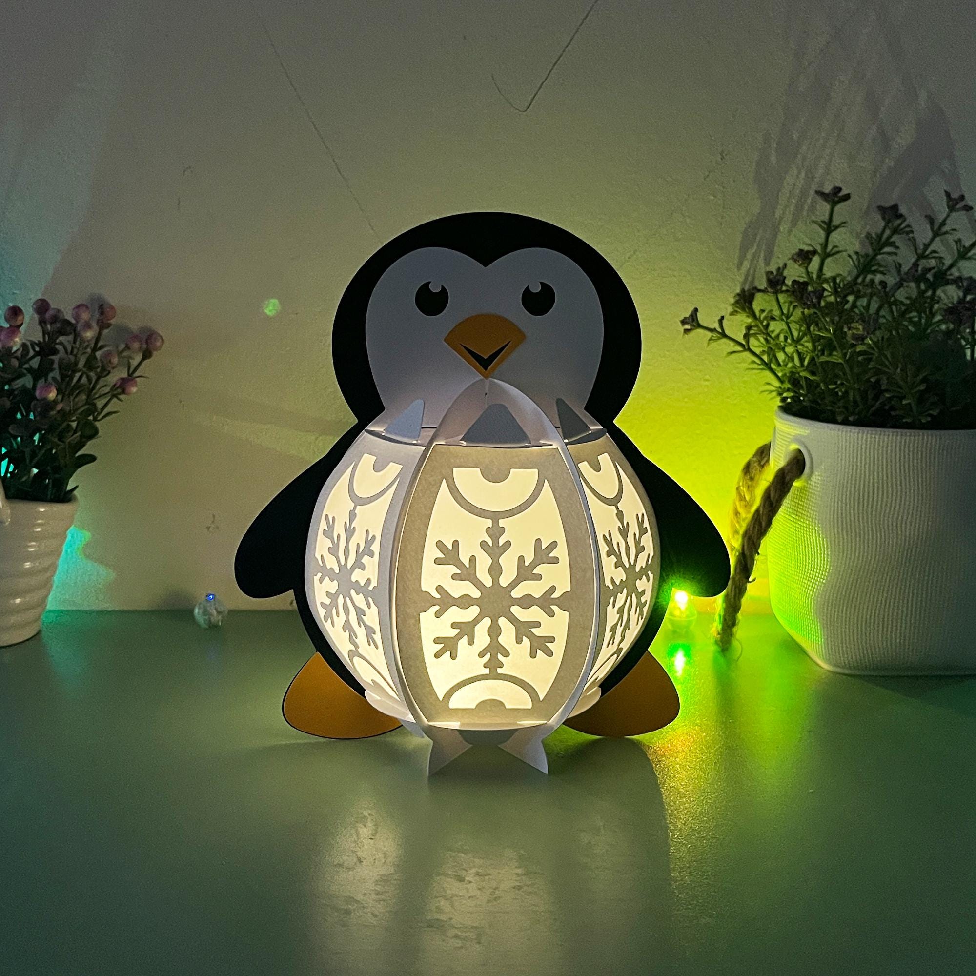 Penguin lamp - Etsy 日本