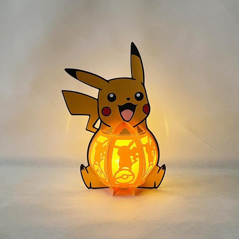 Pikachu Laterne Selber Basteln