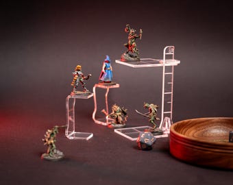 Verstellbare und statische Flugständer: DnD und TTRPG - Flight Stands