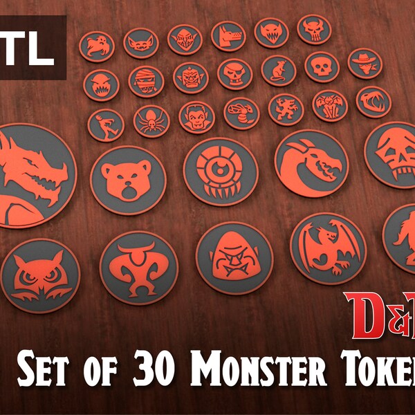 Dnd Virtual Tokens Etsy Dnd Virtual Tokens Etsy