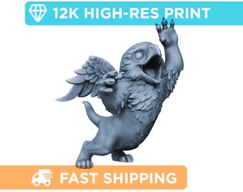 Baby Griffon | DnD Mini - Role Playing Miniature - D&D Pathfinder Fantasy RPG Mini - High Quality Resin Print for Tabletop Gaming