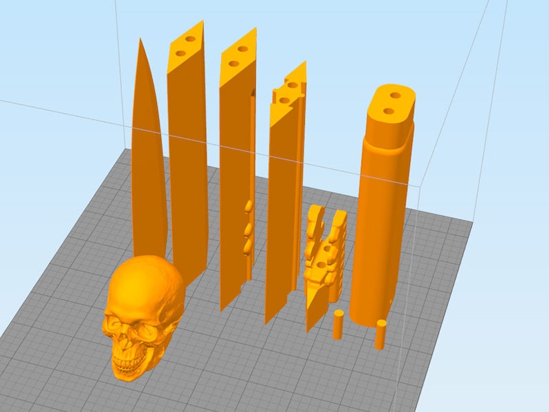40K Inquisitor Sword Cosplay Prop 3d-printable Model Kit - Etsy