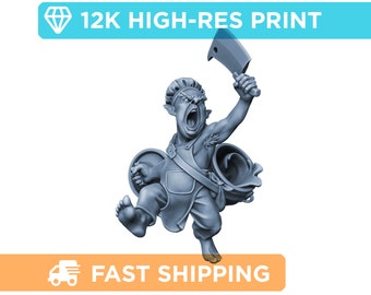 Goblin Cook | DnD Mini - Role Playing Miniature - D&D Pathfinder Fantasy RPG Mini - High Quality Resin Print for Tabletop Gaming