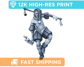 Carnival Brethren 2 | DnD Mini - Role Playing Miniature - D&D Pathfinder Fantasy RPG Mini - High Quality Resin Print for Tabletop Gaming
