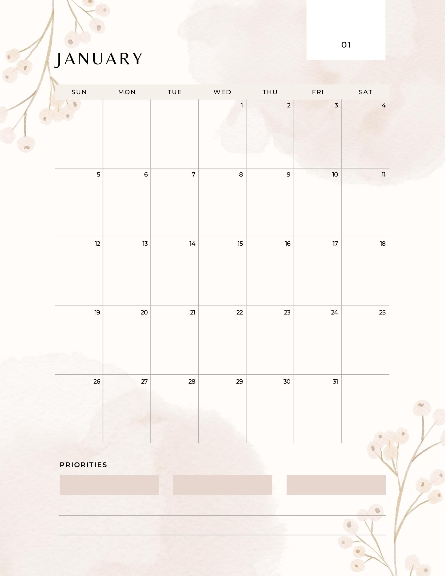 2025 Printable Planner, 2025 Weekly Planner Printable, Personalized ...