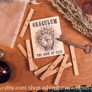 Oraculum - Victorian parlor game magic magical oracle divination fortune teller fate future vintage steampunk imagination destiny larp prop