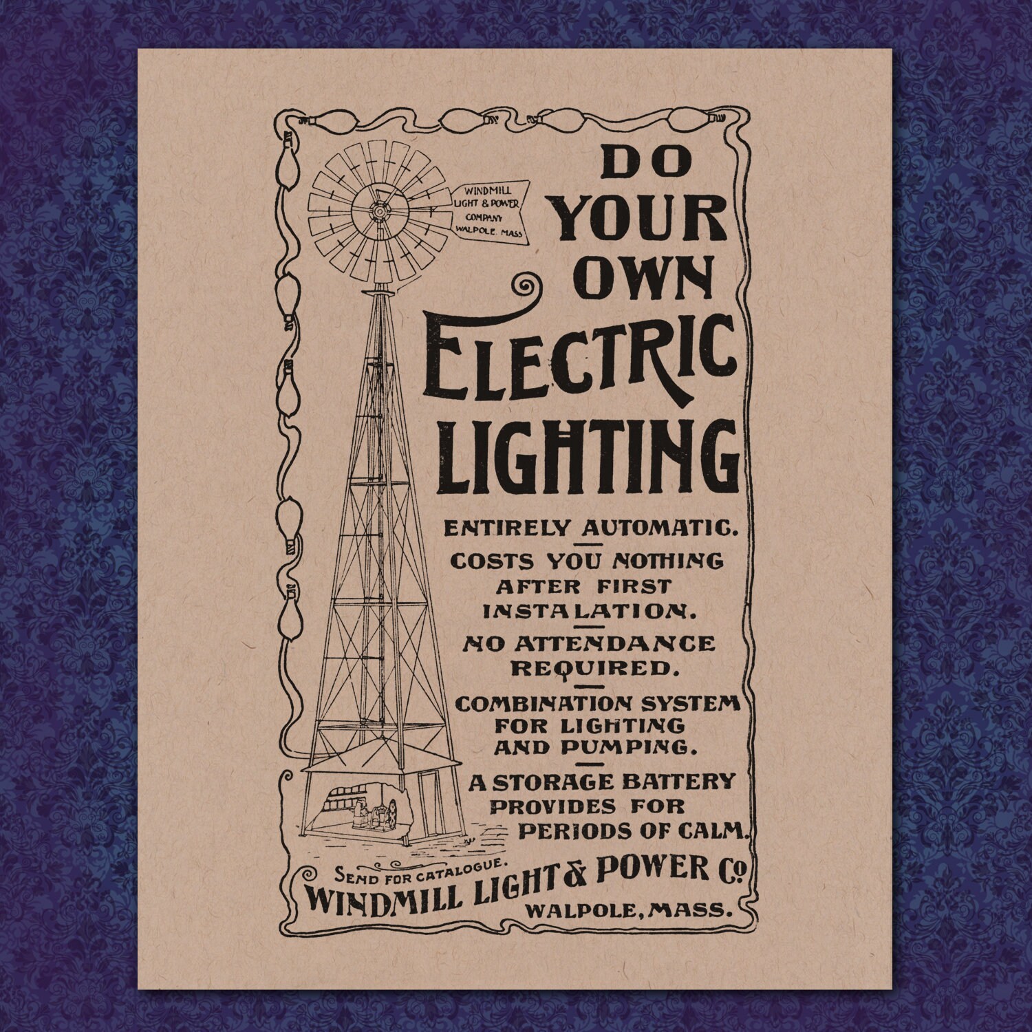 Your electric cheap light