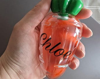 Personalized Easter Carrot: Fillable Treat Holder, Easter Decor