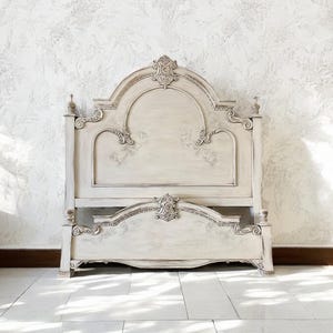 Handmade French Country King Bed ,solid Wood King Headboard, Master ...