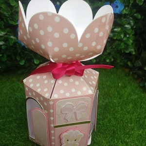 Digital Bear Box Template, Digital Box, tutorial video, Box Template, Bear Theme  Template, Cut Files for Silhouette and Cricut