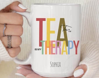 Personalized Funny Tea Mug, Gifts for Tea Lovers, Large Tea Cup