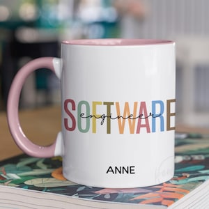 Software Engineer Mug, Personalized Gift for Developer, Coding Coffee Mug, Programmer Gift,Developer Gift,Personalized Software Engineer Mug