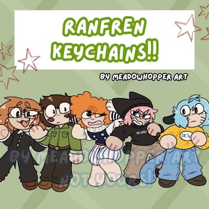 READ DESC Ranfren Randal/satoru/nyen/nyon Diecut Glitter