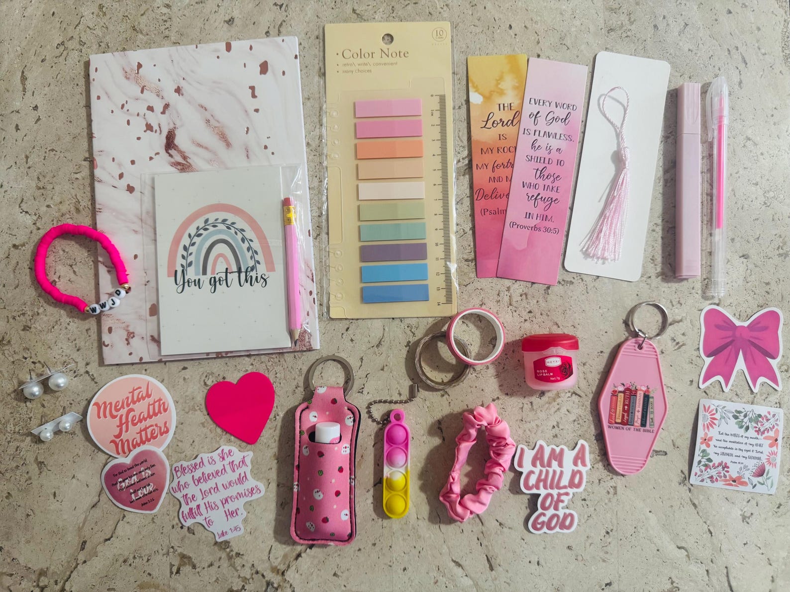 Mini Bible Study & Self-care Surprise Kit: Faith Based Surprise Box - Etsy