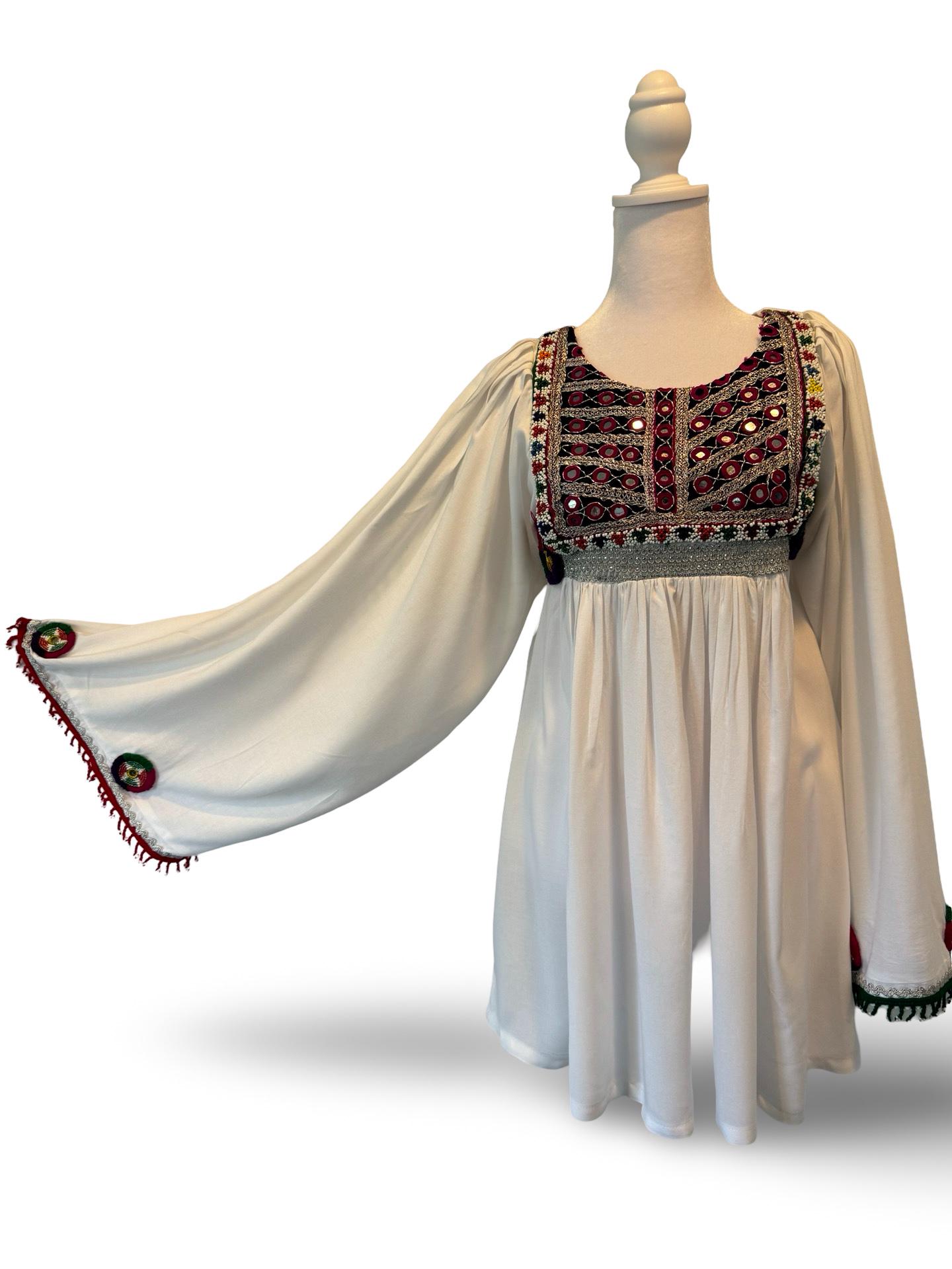 Traditional Handmade Afghan Women's Top