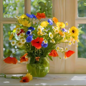Izzie's Cut Flower Blend Heirloom Wildflower Seeds, Perennial & Annual Pollinator Mix image 9